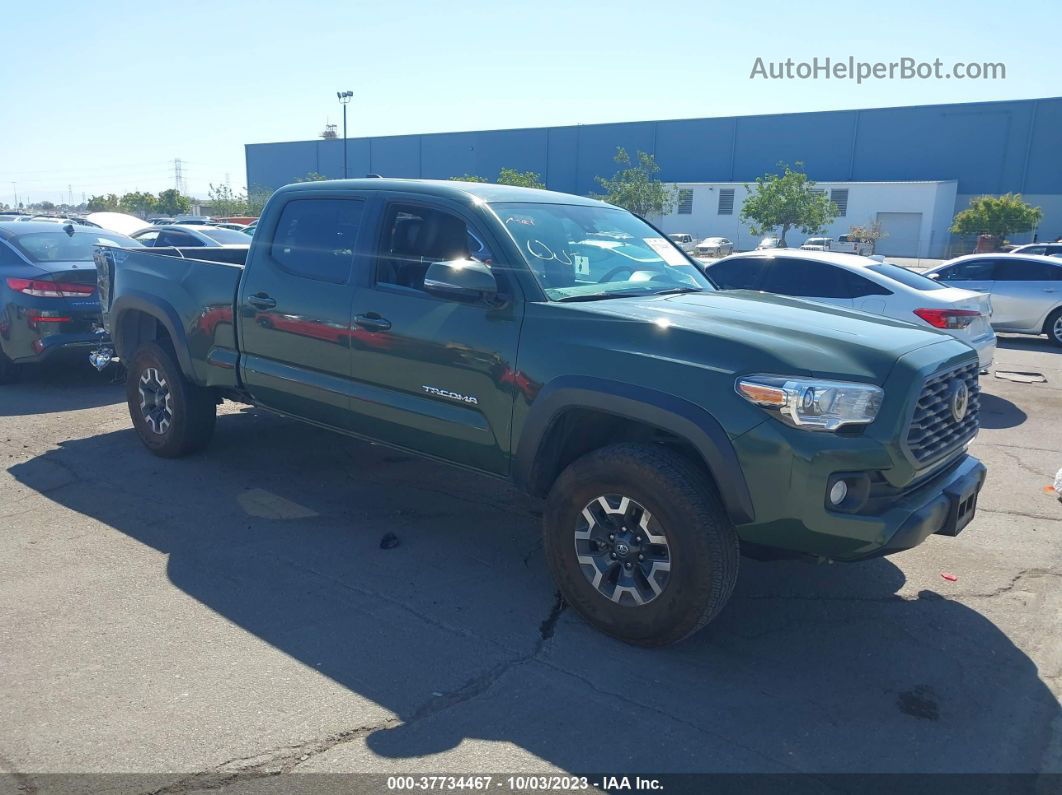 2021 Toyota Tacoma Trd Off-road Зеленый vin: 3TMDZ5BN5MM119615