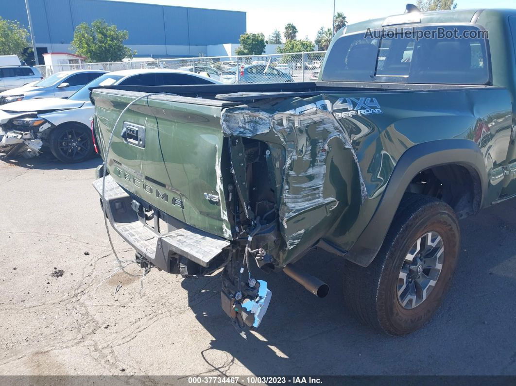 2021 Toyota Tacoma Trd Off-road Зеленый vin: 3TMDZ5BN5MM119615