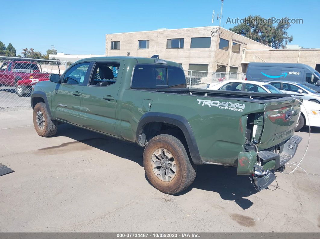 2021 Toyota Tacoma Trd Off-road Зеленый vin: 3TMDZ5BN5MM119615