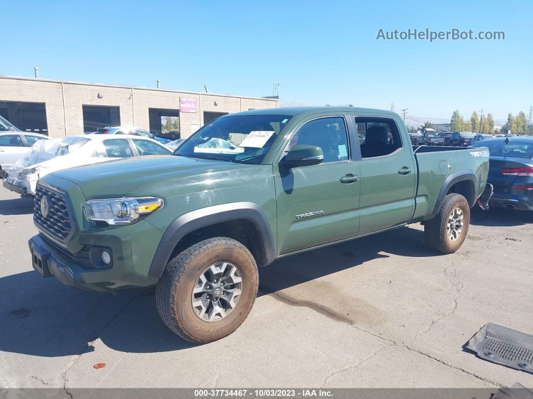 2021 Toyota Tacoma Trd Off-road Зеленый vin: 3TMDZ5BN5MM119615