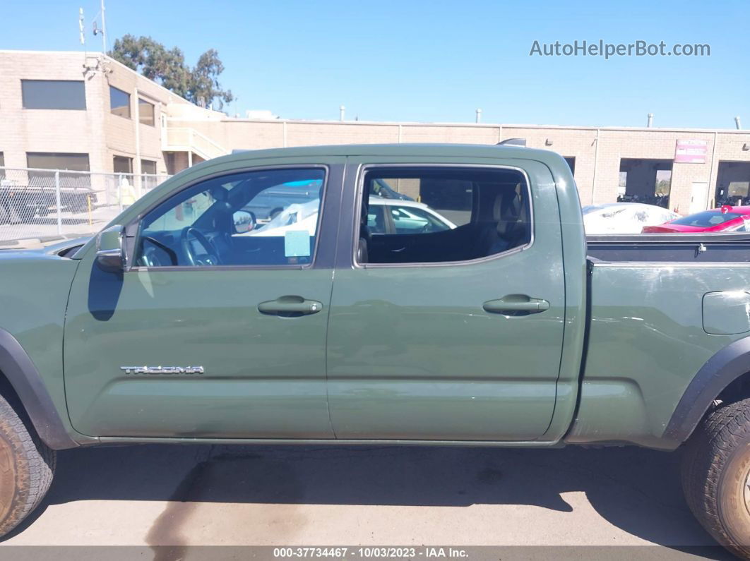 2021 Toyota Tacoma Trd Off-road Green vin: 3TMDZ5BN5MM119615