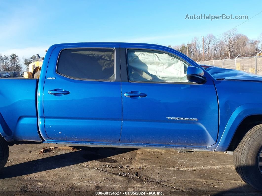 2017 Toyota Tacoma Sr5 V6 Синий vin: 3TMDZ5BN6HM020226