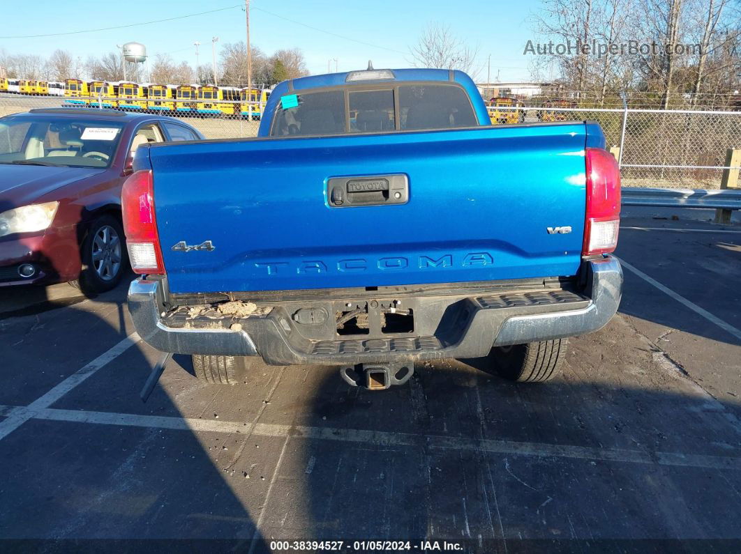 2017 Toyota Tacoma Sr5 V6 Blue vin: 3TMDZ5BN6HM020226