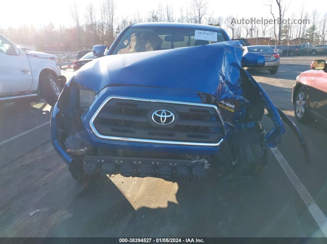 2017 Toyota Tacoma Sr5 V6 Blue vin: 3TMDZ5BN6HM020226