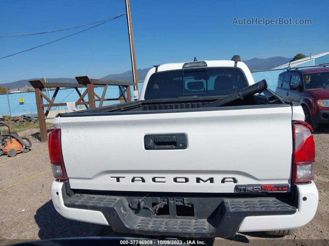 2019 Toyota Tacoma Trd Off Road White vin: 3TMDZ5BN6KM068817