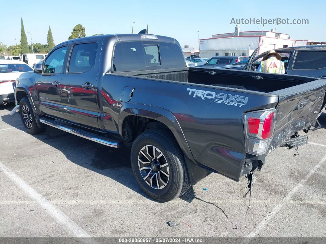 2021 Toyota Tacoma Trd Sport Серый vin: 3TMDZ5BN6MM113032