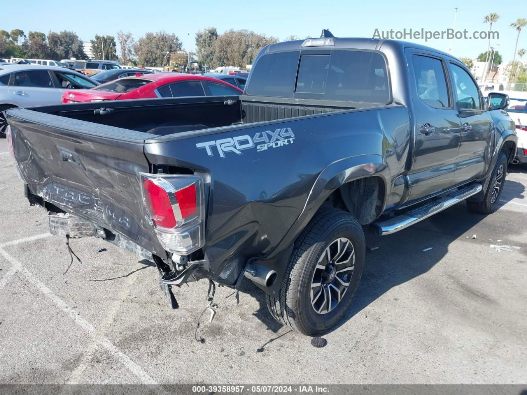 2021 Toyota Tacoma Trd Sport Серый vin: 3TMDZ5BN6MM113032