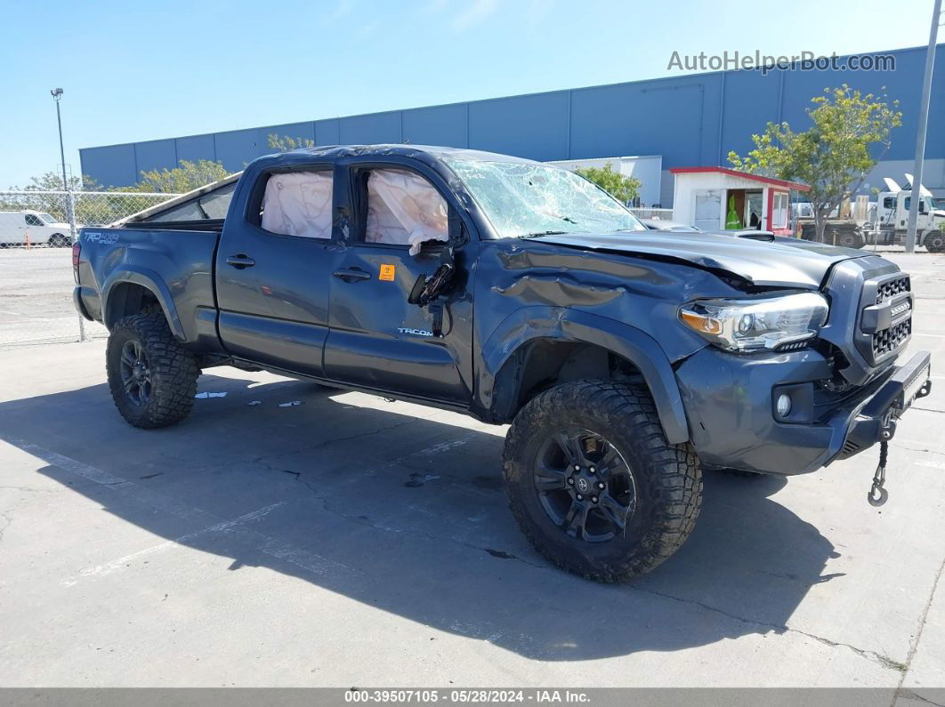 2017 Toyota Tacoma Trd Sport Gray vin: 3TMDZ5BN7HM021143