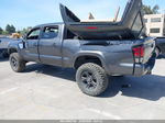 2017 Toyota Tacoma Trd Sport Gray vin: 3TMDZ5BN7HM021143