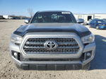 2017 Toyota Tacoma Double Cab Silver vin: 3TMDZ5BN7HM024320