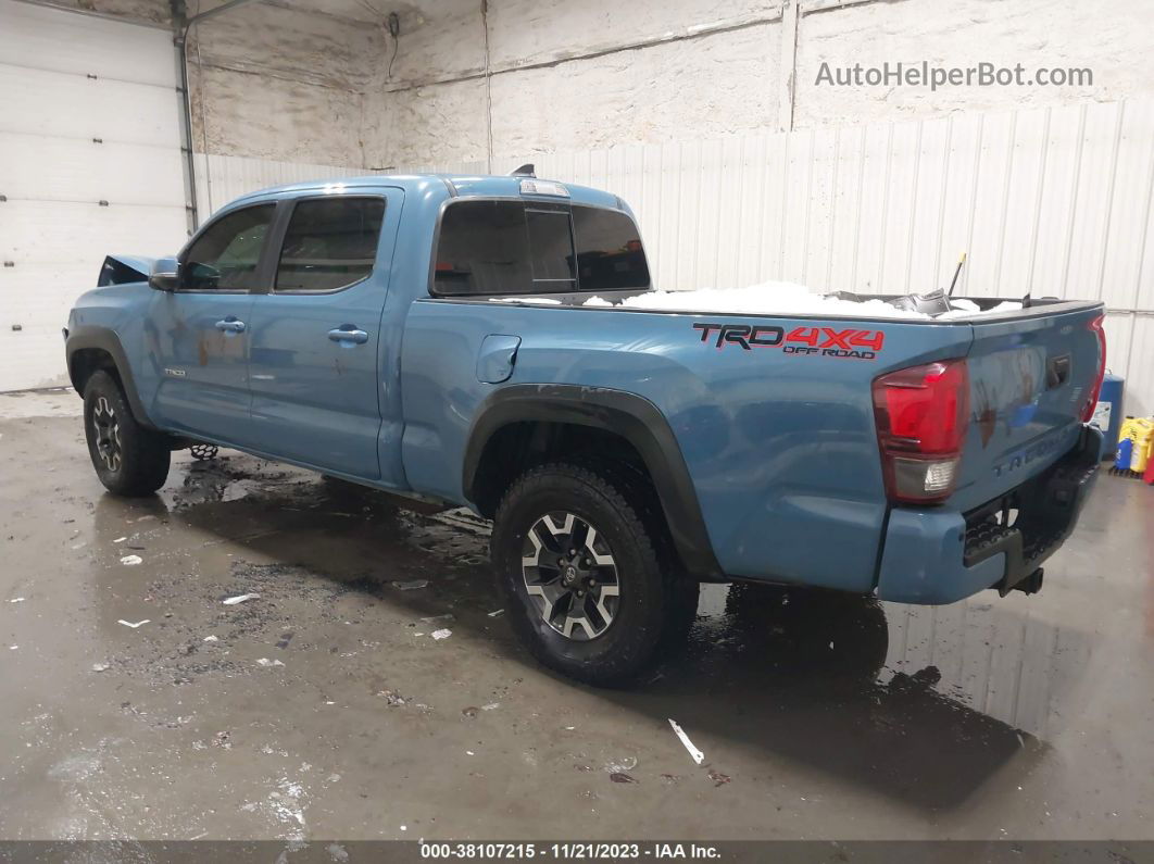 2019 Toyota Tacoma Trd Off Road Синий vin: 3TMDZ5BN7KM060404