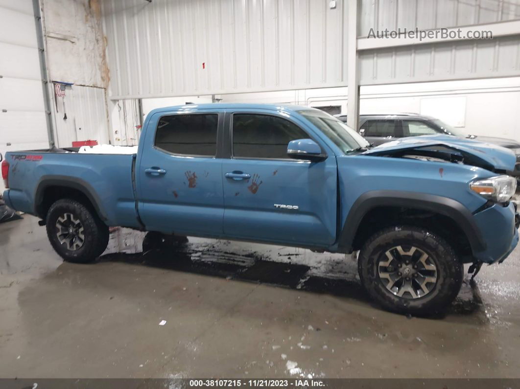 2019 Toyota Tacoma Trd Off Road Синий vin: 3TMDZ5BN7KM060404