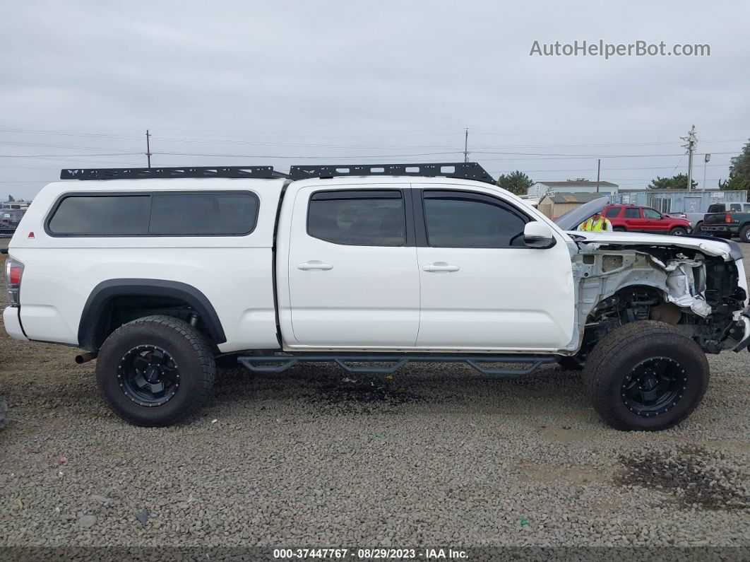 2021 Toyota Tacoma 4wd Sr5/trd Sport White vin: 3TMDZ5BN7MM108549