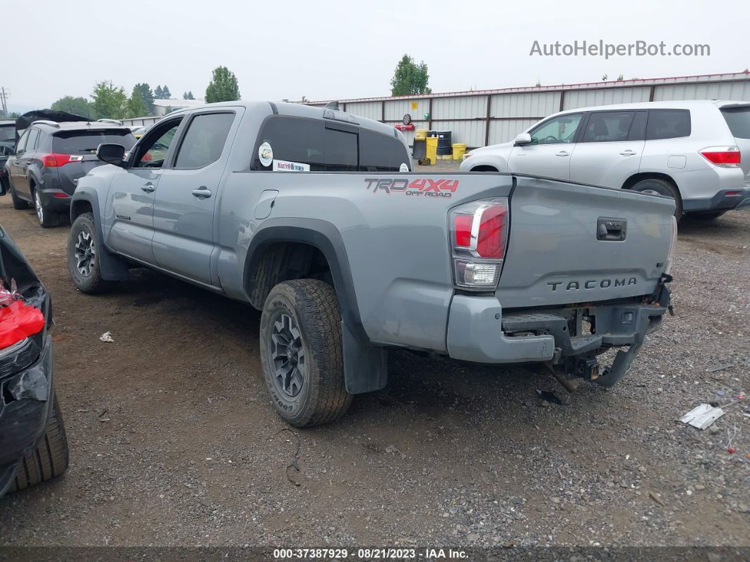 2021 Toyota Tacoma 4wd Trd Off Road Gray vin: 3TMDZ5BN7MM113119