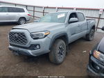 2021 Toyota Tacoma 4wd Trd Off Road Gray vin: 3TMDZ5BN7MM113119