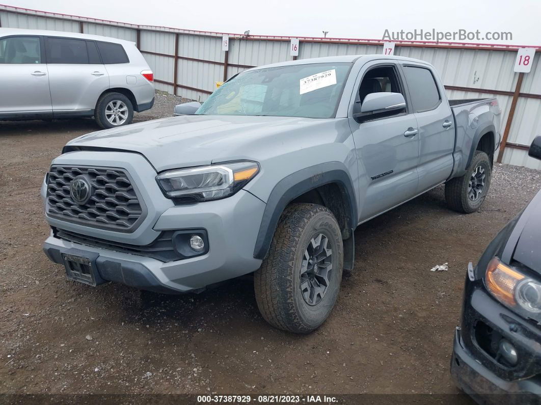 2021 Toyota Tacoma 4wd Trd Off Road Gray vin: 3TMDZ5BN7MM113119