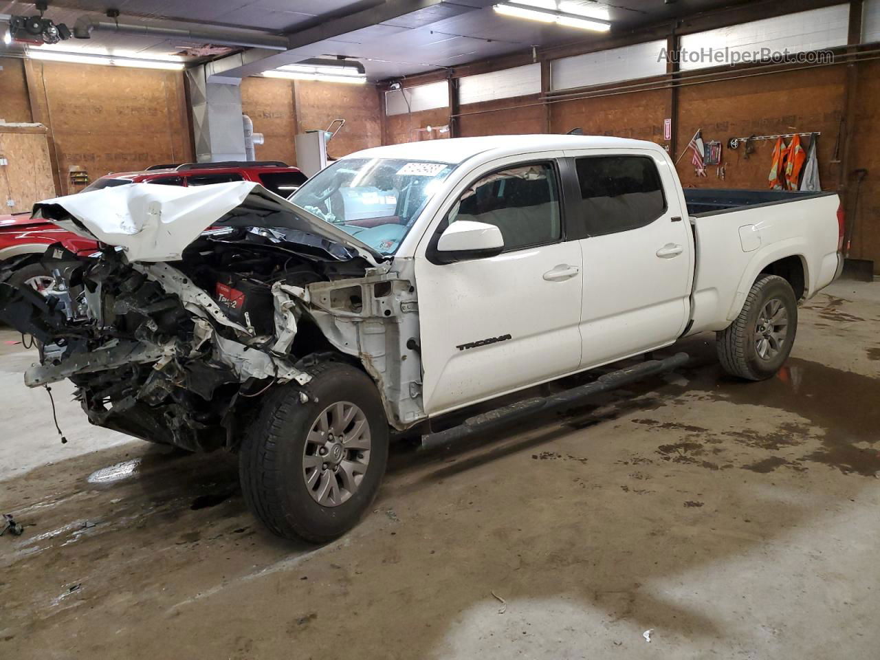 2017 Toyota Tacoma Double Cab White vin: 3TMDZ5BN8HM016601