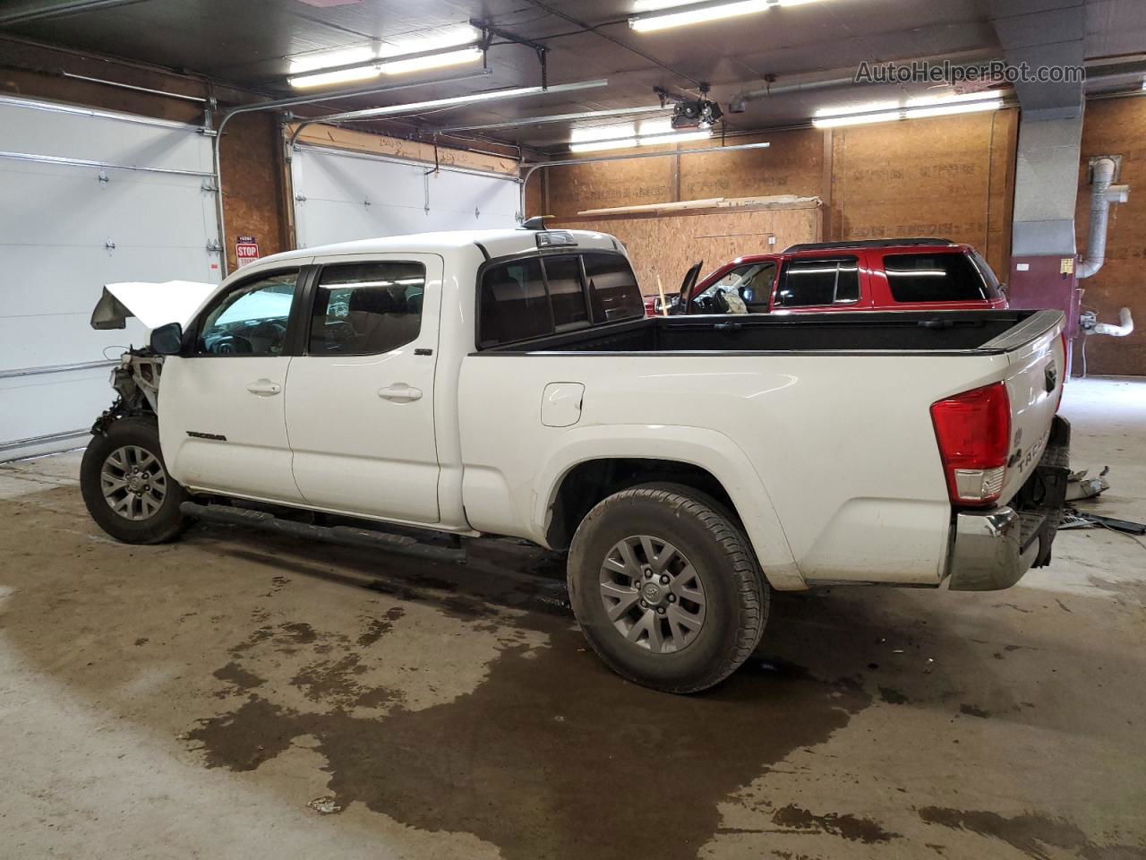 2017 Toyota Tacoma Double Cab White vin: 3TMDZ5BN8HM016601