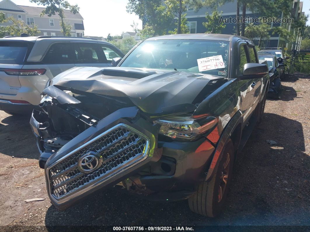 2017 Toyota Tacoma Sr5/trd Sport Gray vin: 3TMDZ5BN8HM025721