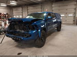 2017 Toyota Tacoma Sr5 V6 Blue vin: 3TMDZ5BN8HM035990