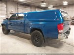 2017 Toyota Tacoma Sr5 V6 Blue vin: 3TMDZ5BN8HM035990