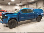 2017 Toyota Tacoma Sr5 V6 Blue vin: 3TMDZ5BN8HM035990