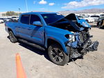 2019 Toyota Tacoma Double Cab Blue vin: 3TMDZ5BN8KM059083