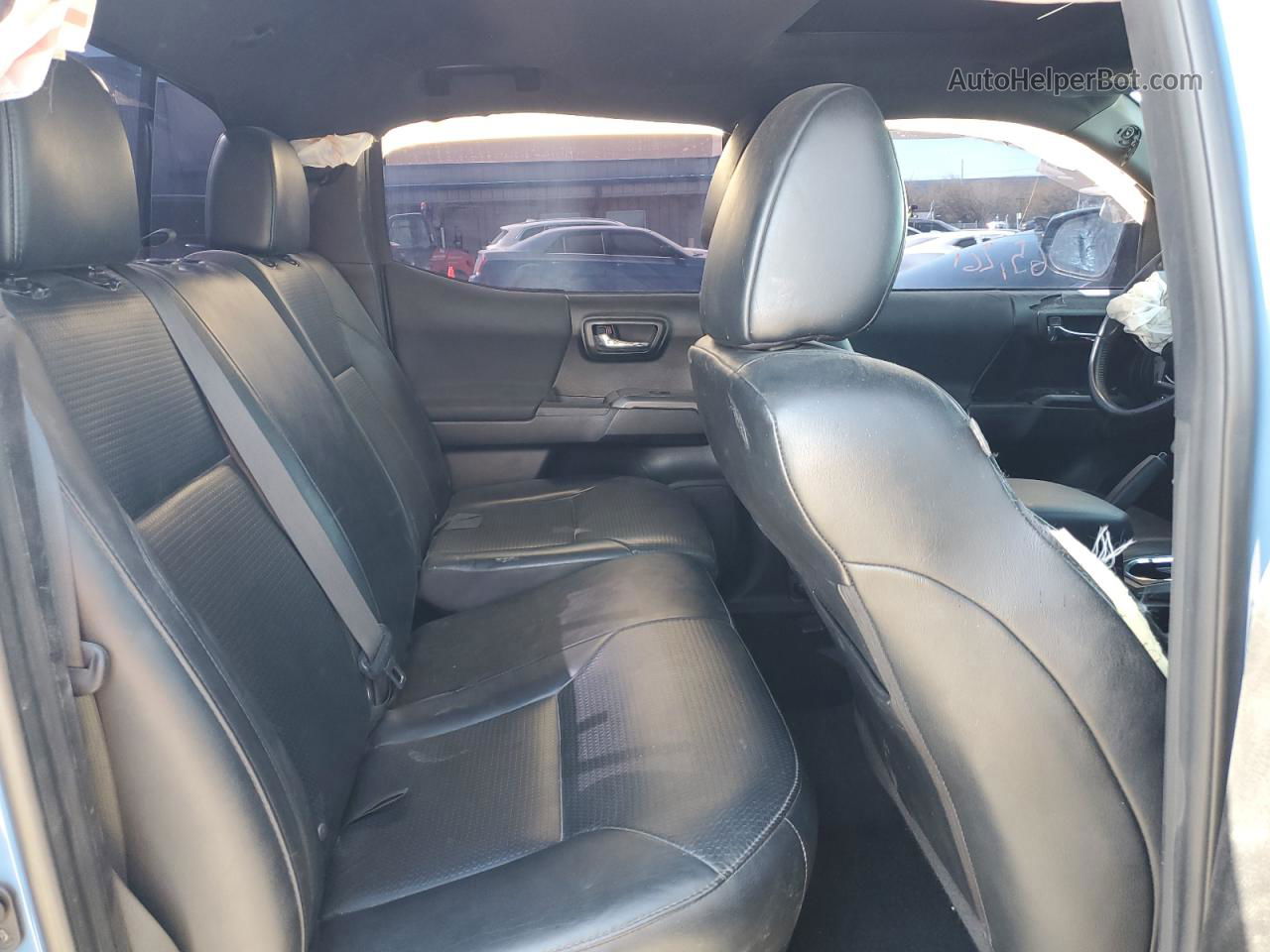 2019 Toyota Tacoma Double Cab Синий vin: 3TMDZ5BN8KM059083