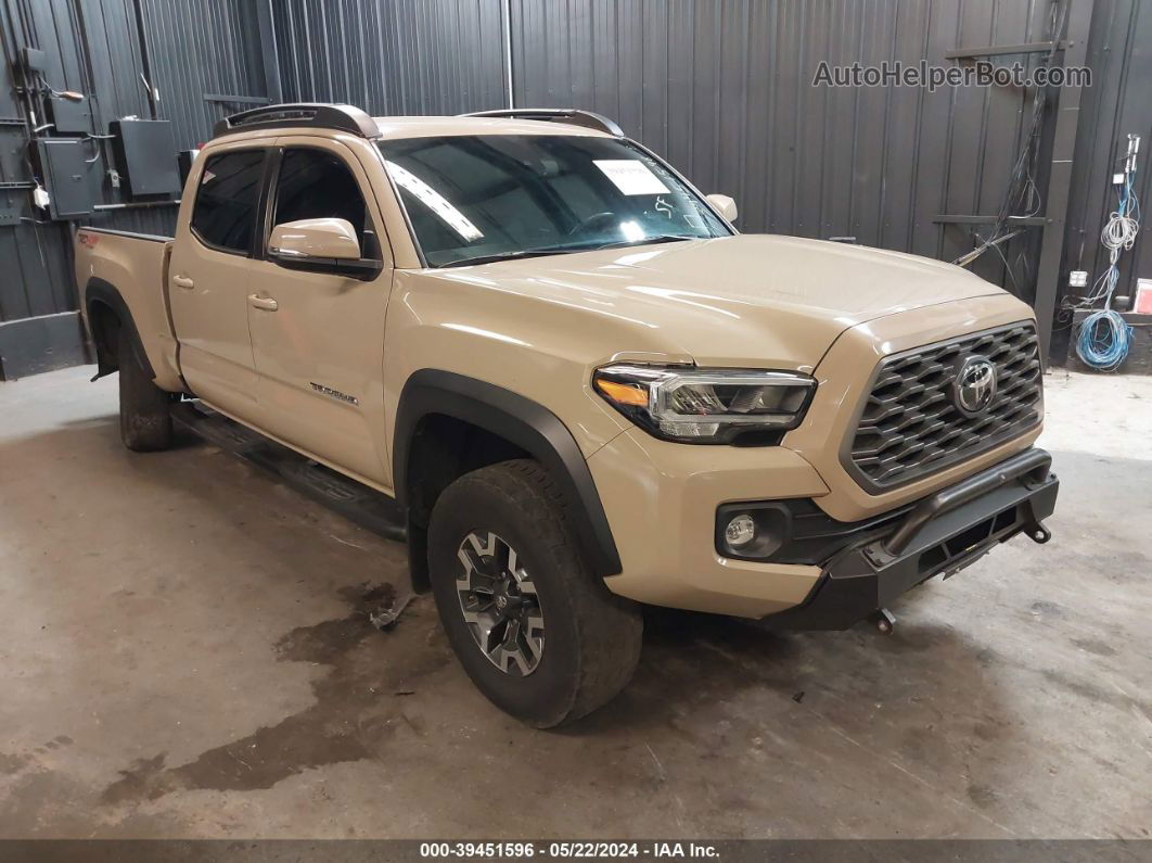 2020 Toyota Tacoma Trd Off-road Beige vin: 3TMDZ5BN8LM080288