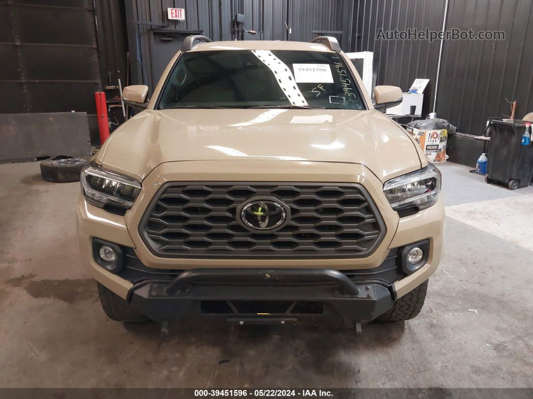 2020 Toyota Tacoma Trd Off-road Beige vin: 3TMDZ5BN8LM080288