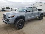 2021 Toyota Tacoma Double Cab Gray vin: 3TMDZ5BN8MM100783