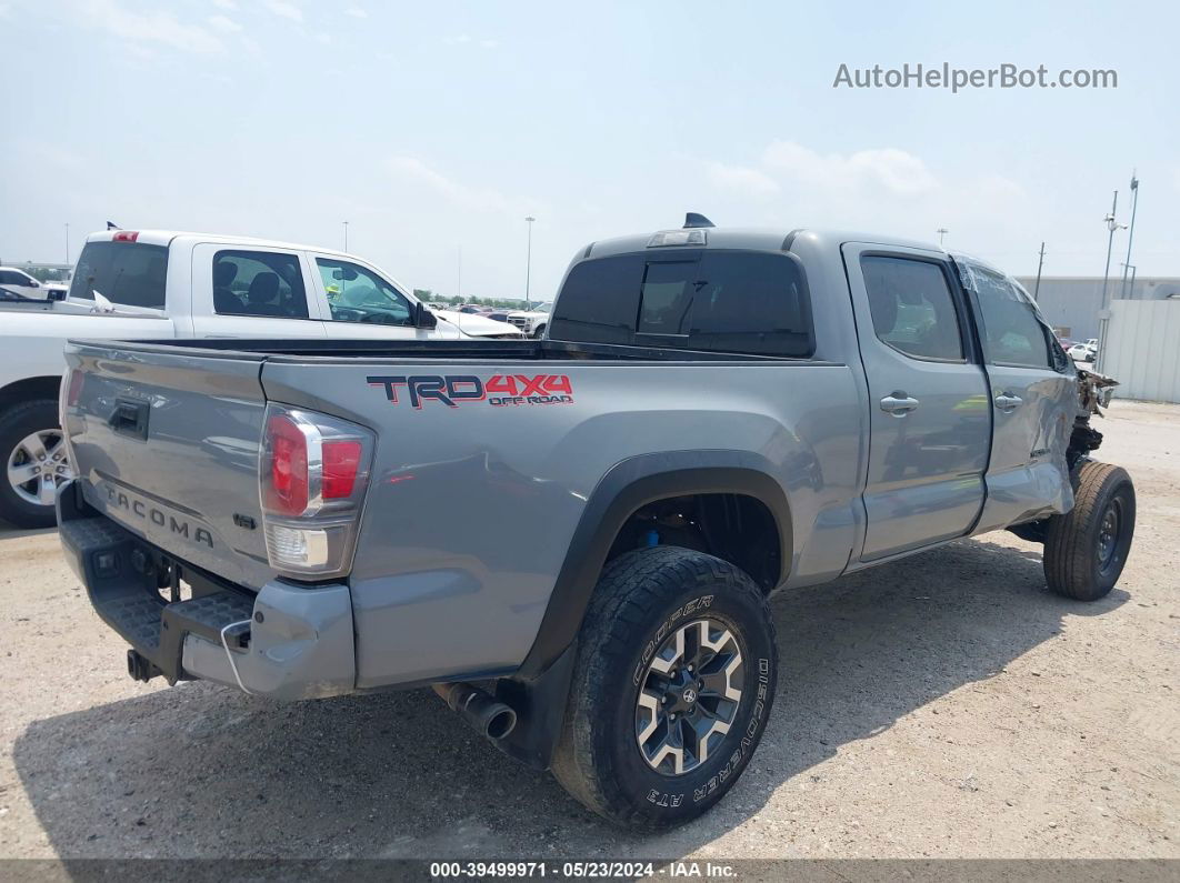 2021 Toyota Tacoma Trd Off-road Серый vin: 3TMDZ5BN8MM106132