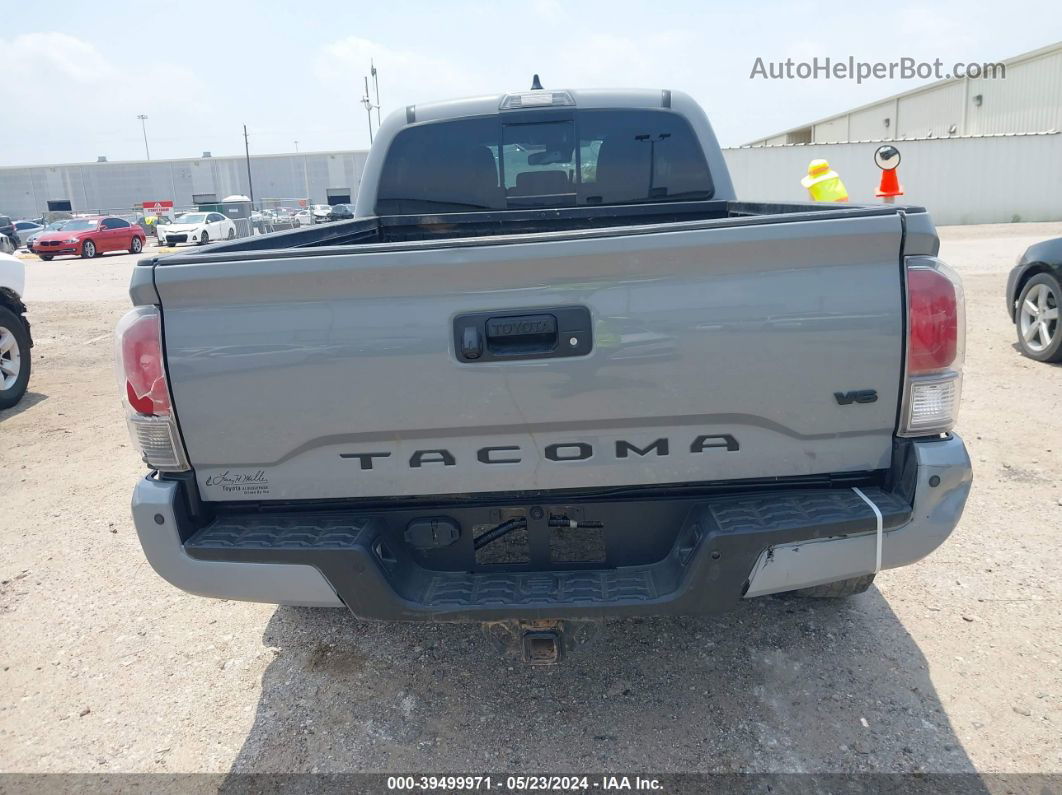 2021 Toyota Tacoma Trd Off-road Gray vin: 3TMDZ5BN8MM106132