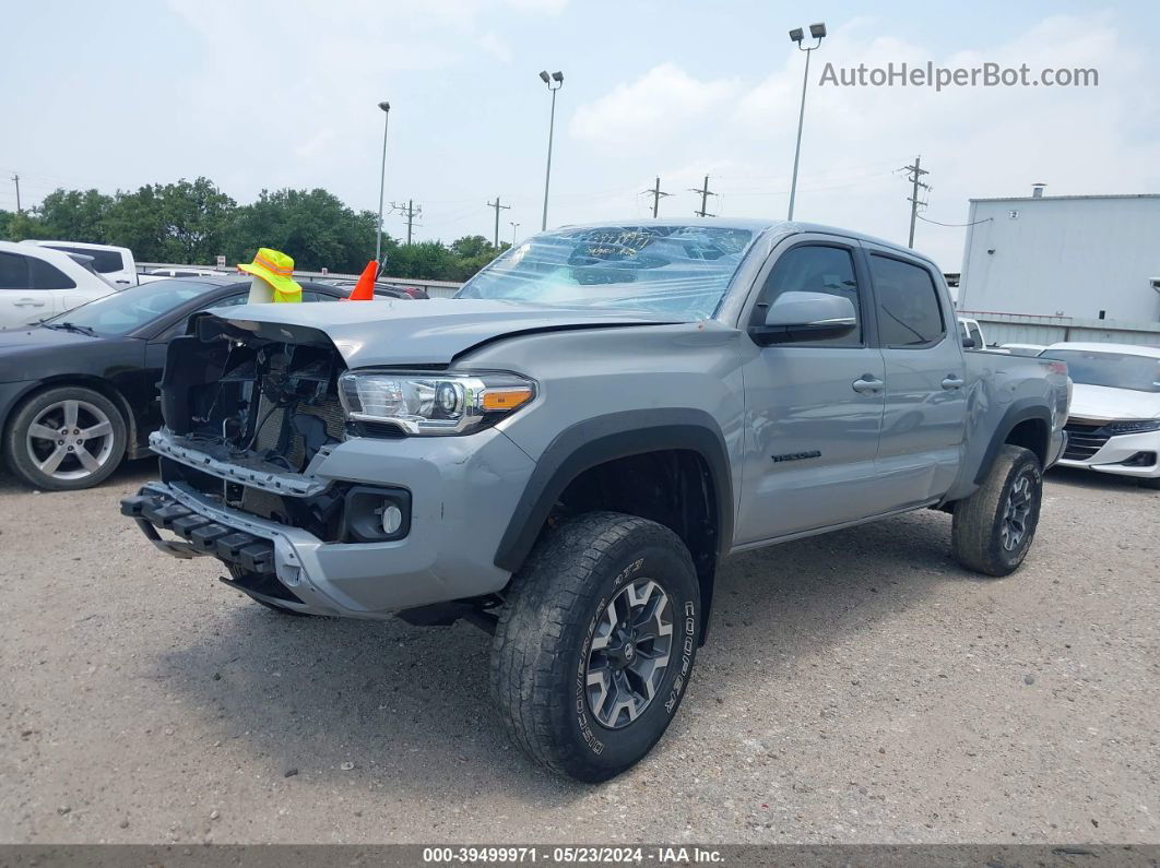 2021 Toyota Tacoma Trd Off-road Серый vin: 3TMDZ5BN8MM106132