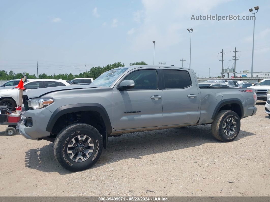 2021 Toyota Tacoma Trd Off-road Серый vin: 3TMDZ5BN8MM106132