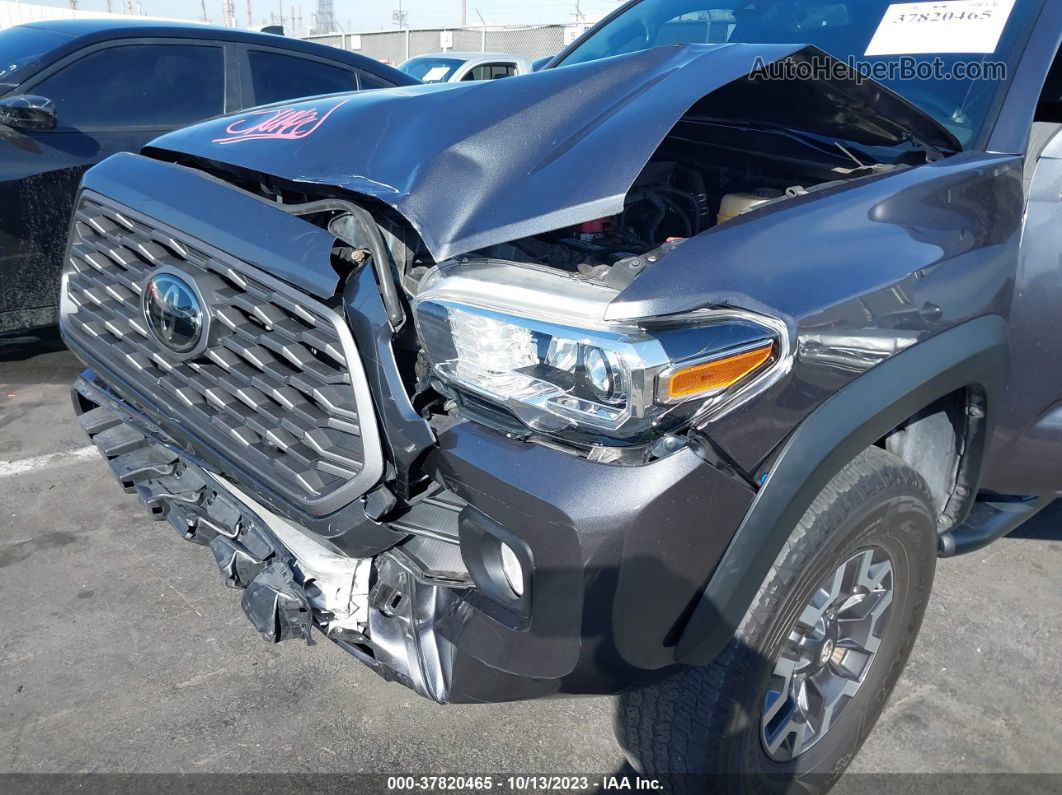 2021 Toyota Tacoma Trd Off-road Gray vin: 3TMDZ5BN9MM103160