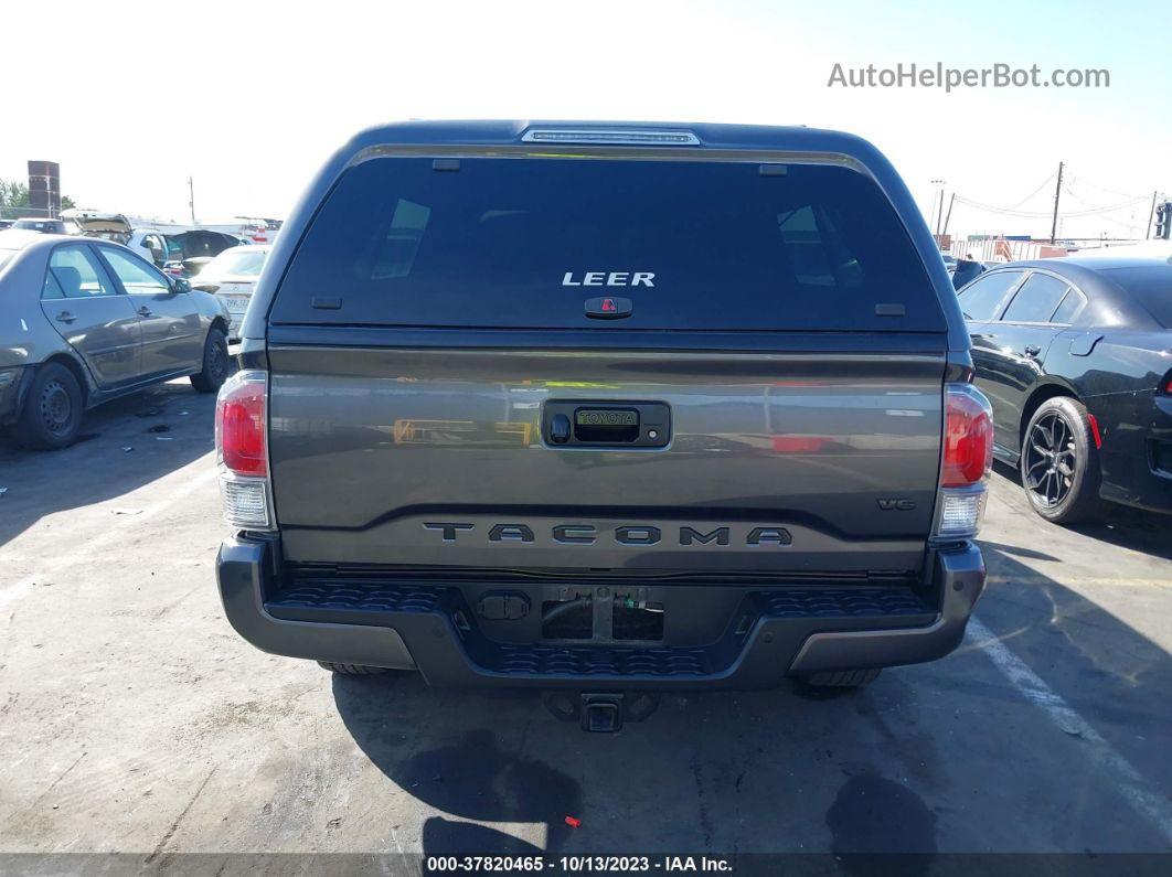 2021 Toyota Tacoma Trd Off-road Gray vin: 3TMDZ5BN9MM103160