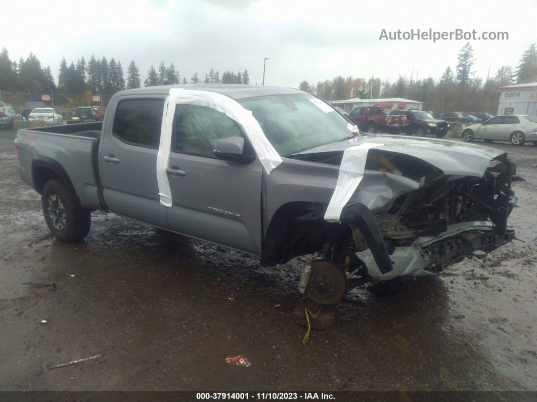 2021 Toyota Tacoma Trd Off-road Серый vin: 3TMDZ5BN9MM111534