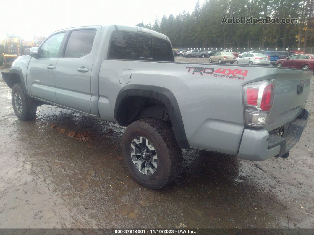 2021 Toyota Tacoma Trd Off-road Серый vin: 3TMDZ5BN9MM111534