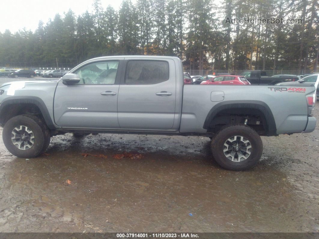 2021 Toyota Tacoma Trd Off-road Серый vin: 3TMDZ5BN9MM111534