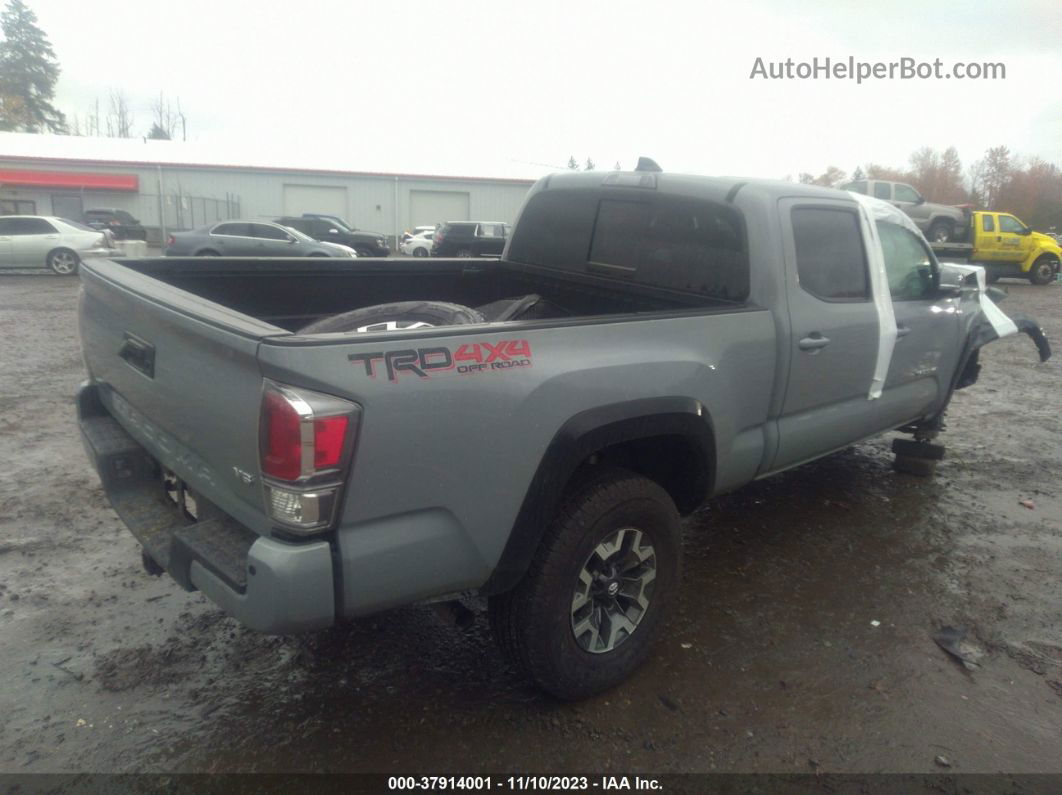 2021 Toyota Tacoma Trd Off-road Серый vin: 3TMDZ5BN9MM111534