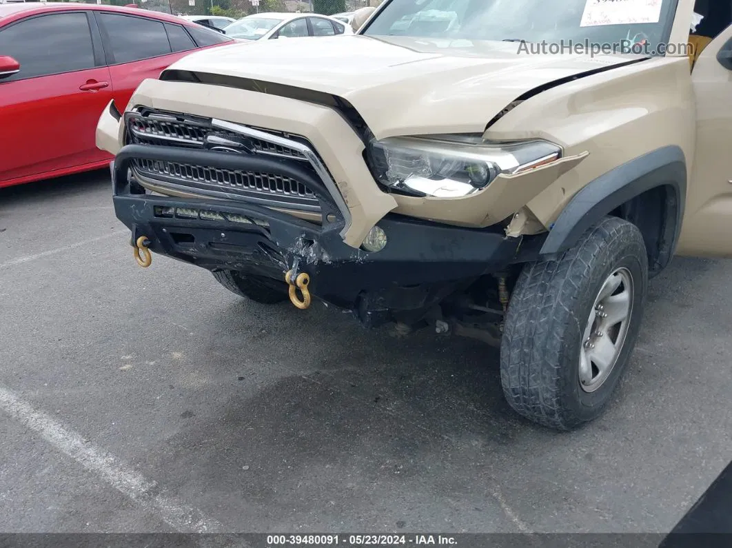 2017 Toyota Tacoma Trd Off Road Beige vin: 3TMDZ5BNXHM013540