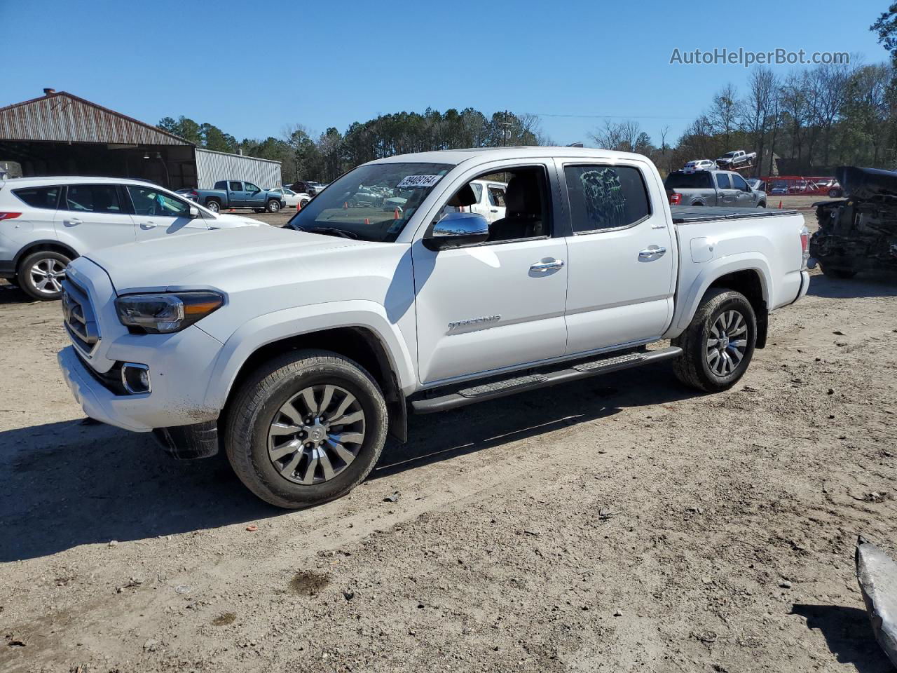 2021 Toyota Tacoma Double Cab Белый vin: 3TMEZ5CN3MM155614