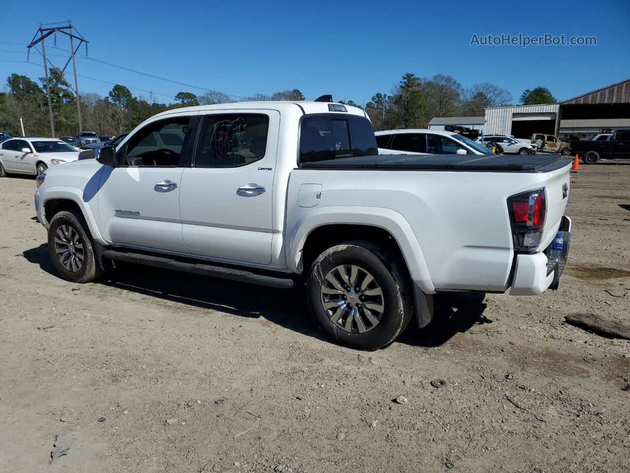 2021 Toyota Tacoma Double Cab Белый vin: 3TMEZ5CN3MM155614