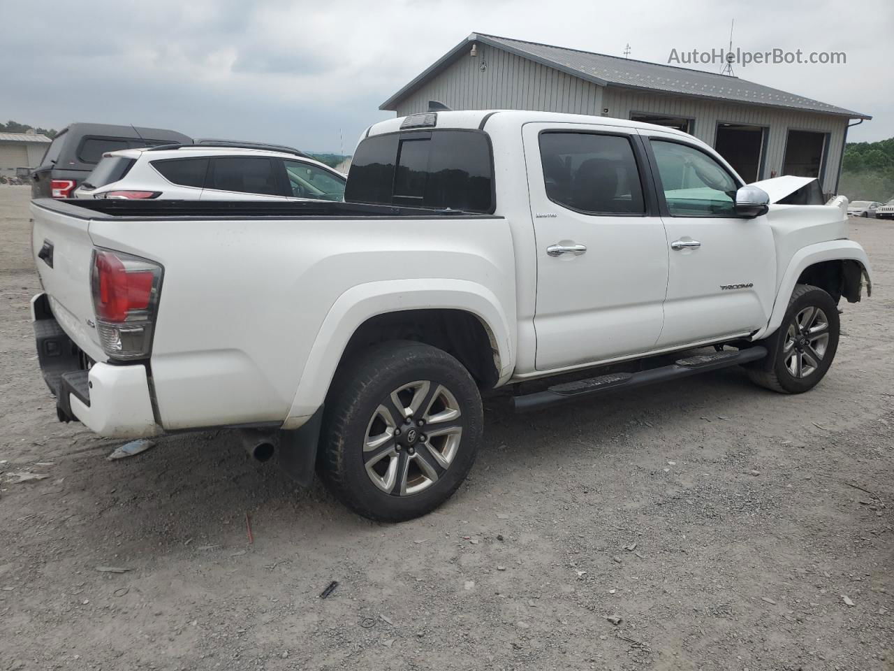 2017 Toyota Tacoma Double Cab White vin: 3TMGZ5AN0HM059943