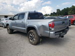 2017 Toyota Tacoma Double Cab Серебряный vin: 3TMGZ5AN0HM091758