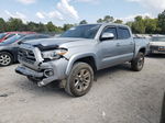 2017 Toyota Tacoma Double Cab Серебряный vin: 3TMGZ5AN0HM091758