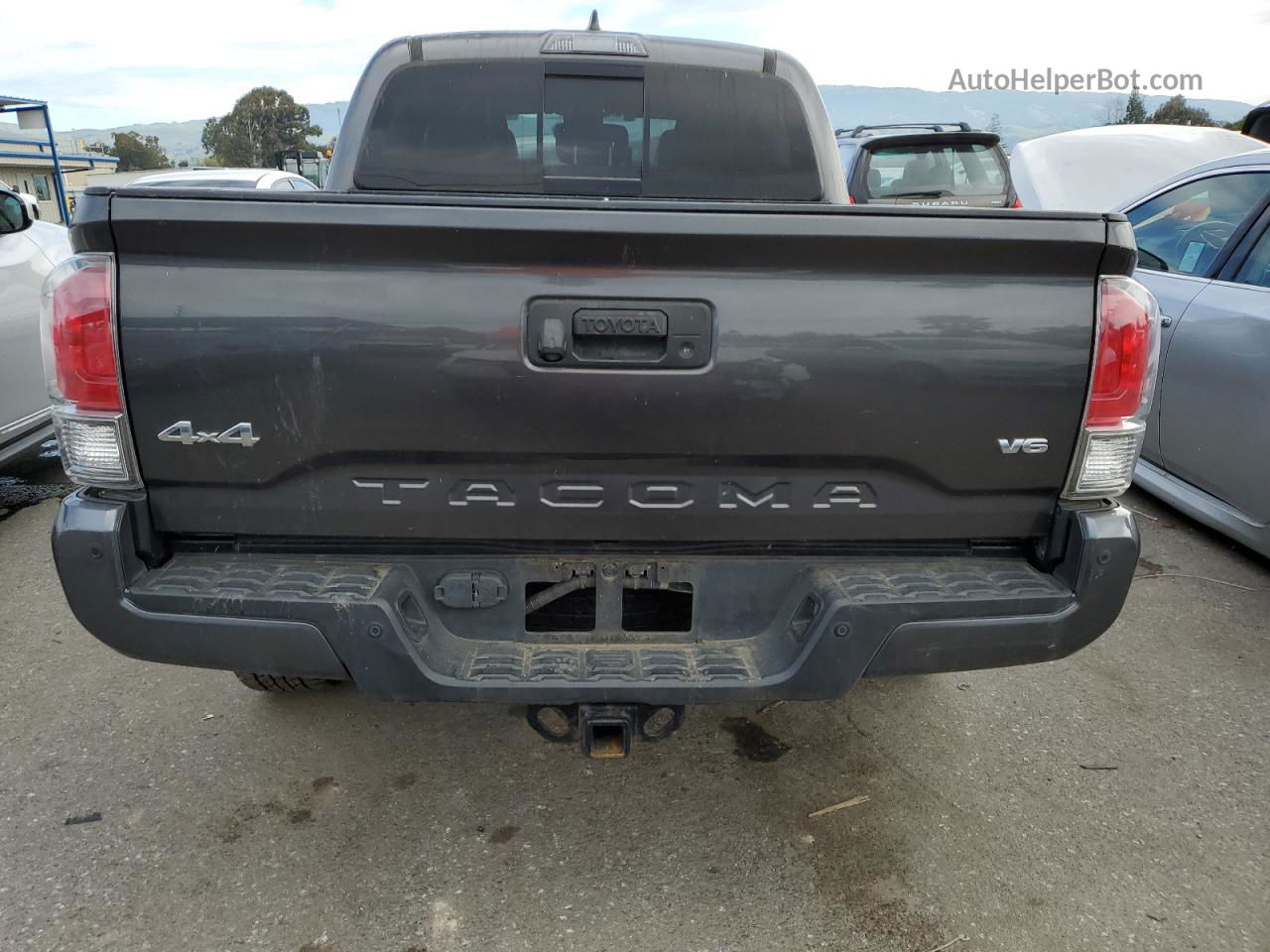 2017 Toyota Tacoma Double Cab Black vin: 3TMGZ5AN1HM098685