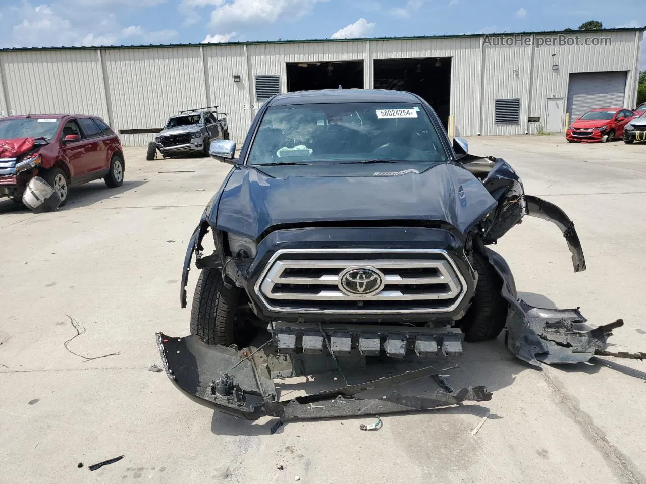 2020 Toyota Tacoma Double Cab Black vin: 3TMGZ5AN2LM318408