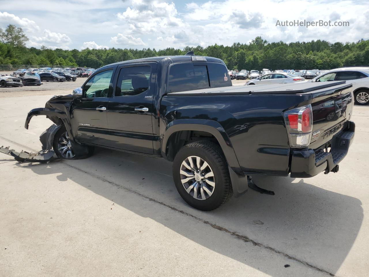 2020 Toyota Tacoma Double Cab Черный vin: 3TMGZ5AN2LM318408